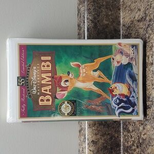 🏠 NIB Walt Disney Masterpiece BAMBI 55th Anniversary VHS